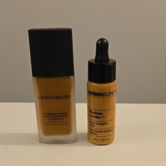 Laura Mercier & DermaBlend  Foundation Bundle Set - Picture 1 of 5